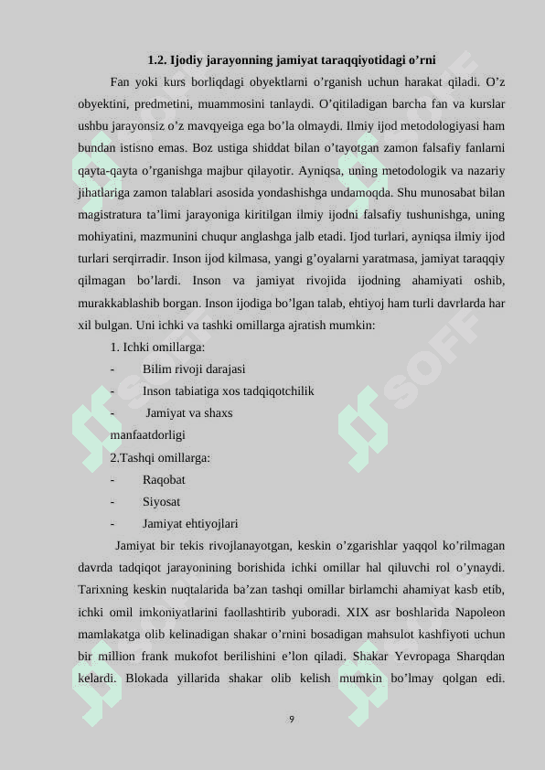 ILMIY TADQIQOTLARNING TURLARI 8