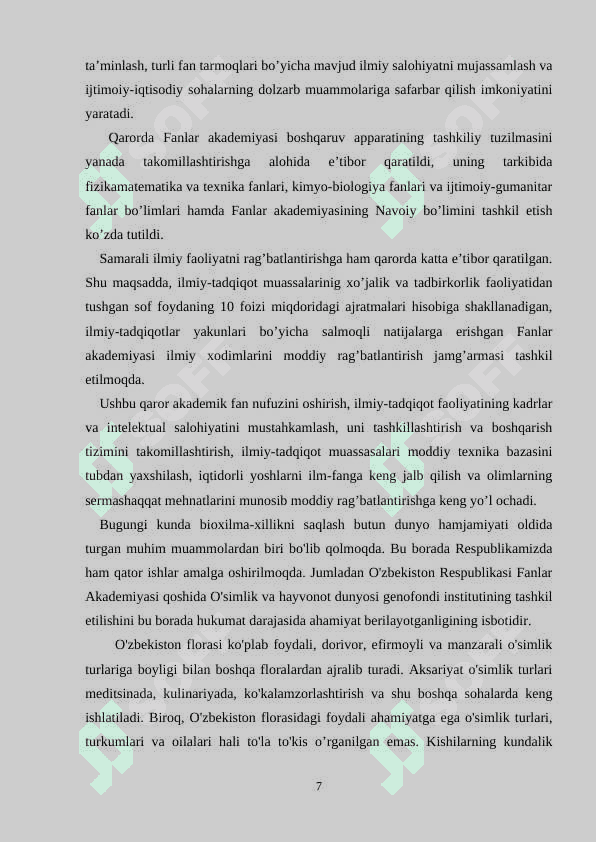 Zig’ir o’simligini yetishtirish texnologiyasi 7
