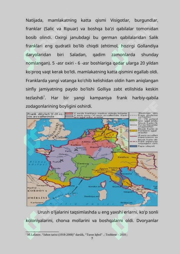 FRANKLAR DAVLATI 6