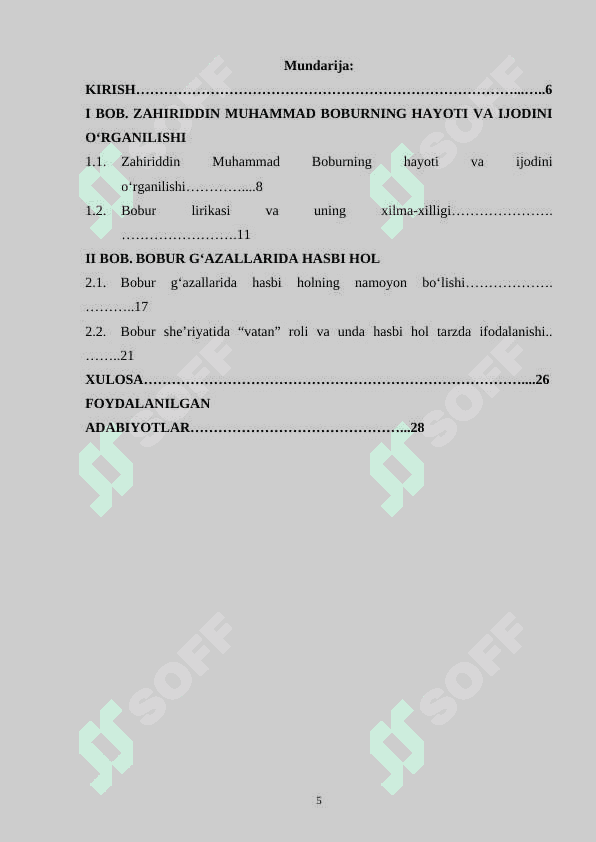 Bobur g‘azallarida hasbi hol 5