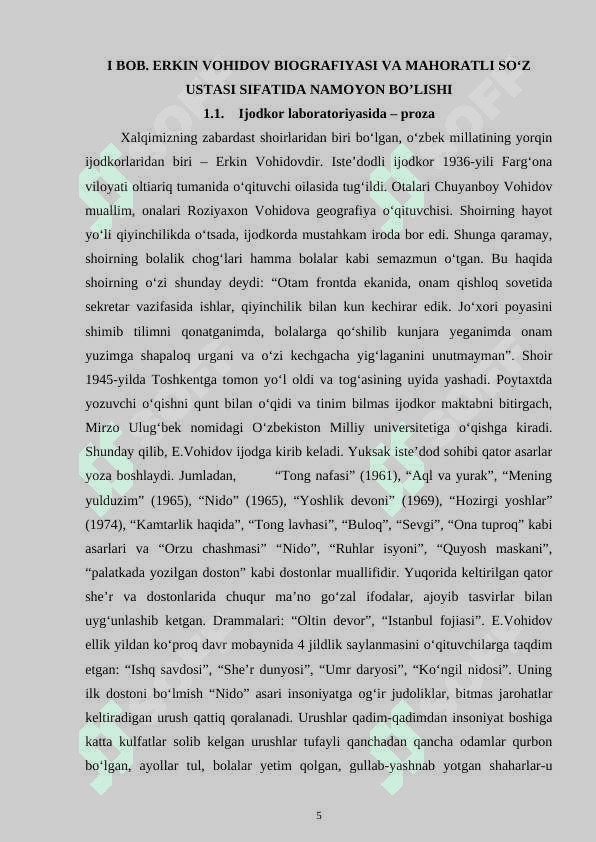 Erkin Vohidov sheʼriyatining gʻoyaviy baddiy xususiyatlari 5
