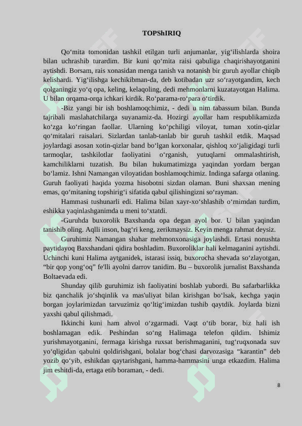 Halima Xudoyberdiyeva lirikasida ayol qalbining nozik talqini 8