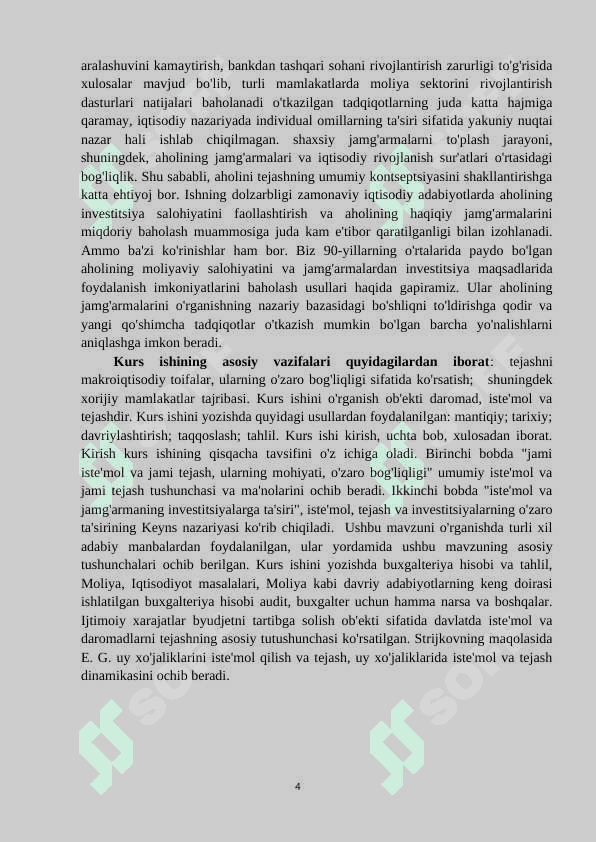 IQTISODIY JAMGʻARISH MOHIYATI VA MANBALARI 4
