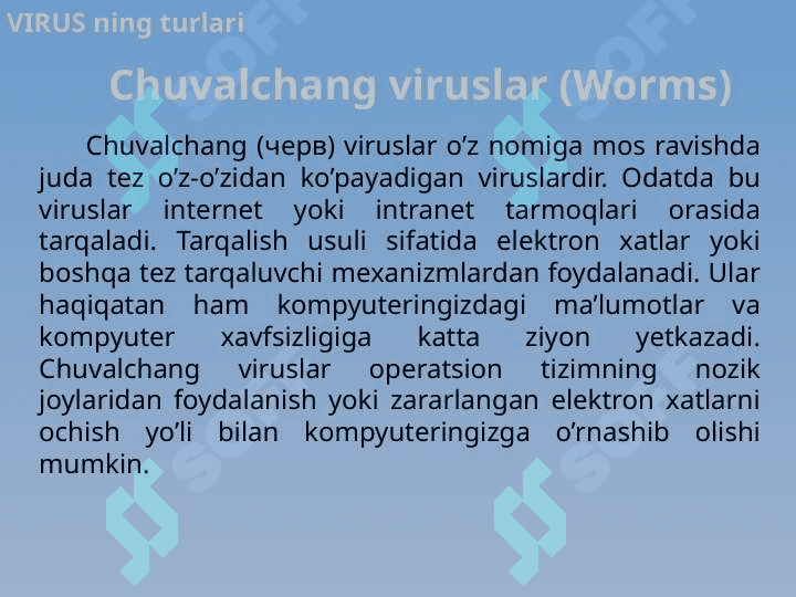 Viruslar va antiviruslar 6