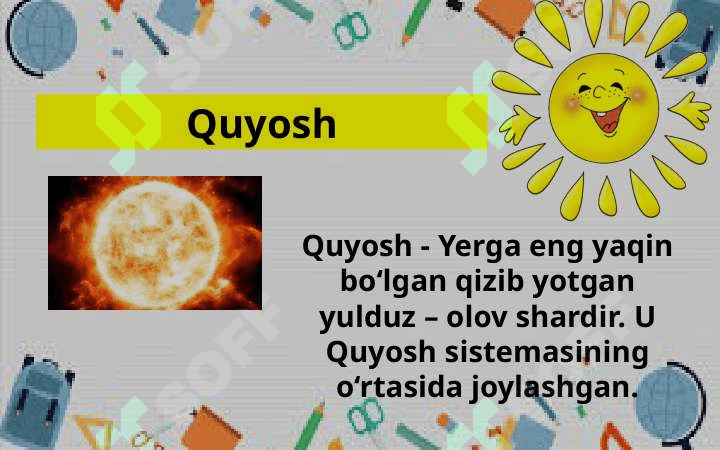 Quyosh, Oy va yulduzlar 3