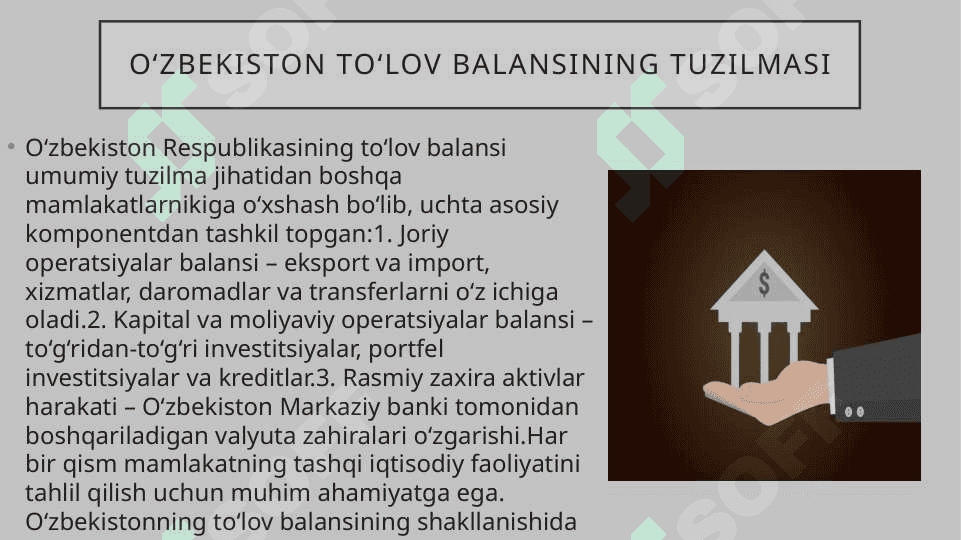 O‘zbekiston Respublikasining to‘lov balansi 3