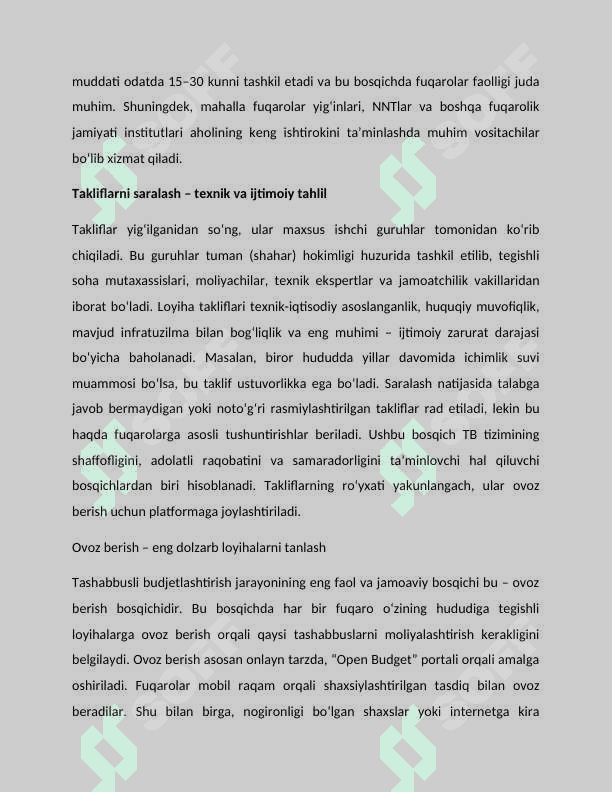 Tashabbusli byudjetlashtirishni amalga oshirish tartibi 5