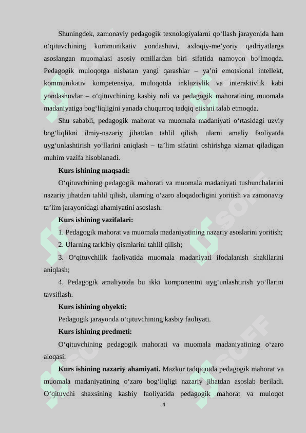 Pedagogik mahorat va muomala madaniyati 4