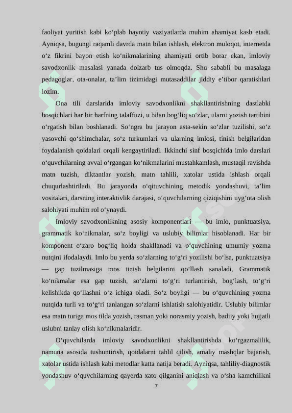 2-SINFDA IMLOVIY SAVODXONLIKNI SHAKLLANTIRISH 6