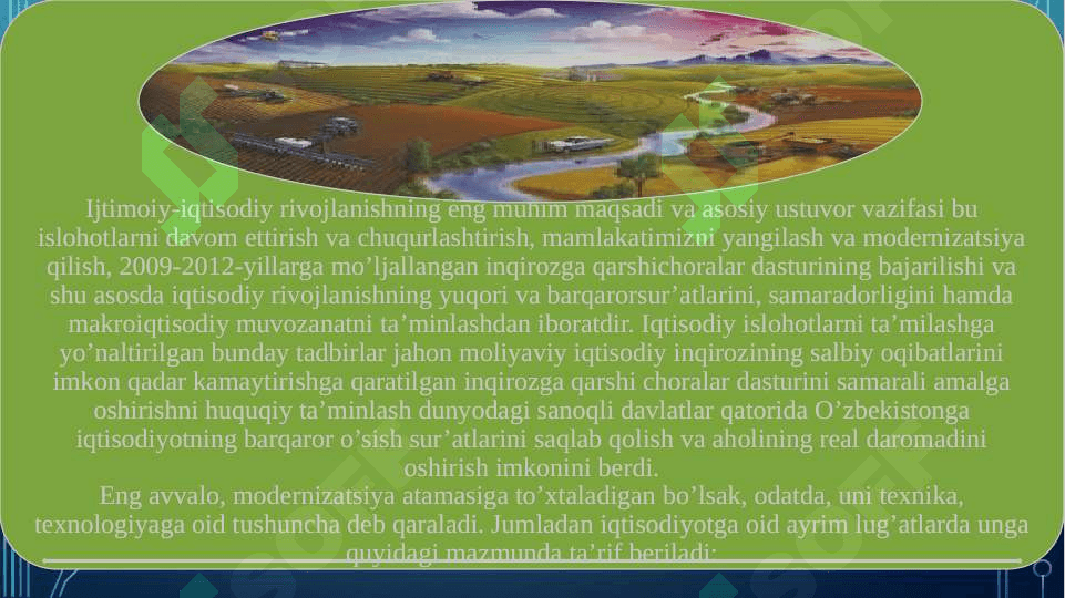 Mamlakatni jadal isloh etish va modernizatsoyalash sharoitida mehnatni tashkil etishni takomillashtirish muammolari 5