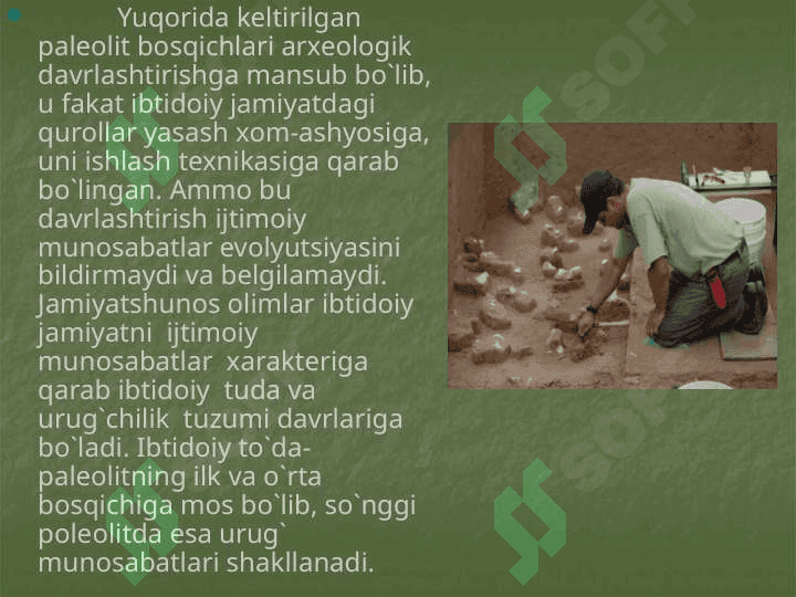 O‘ZBEKISTONNING IBTIDOIY TO‘DA DAVRI TARIXI 6
