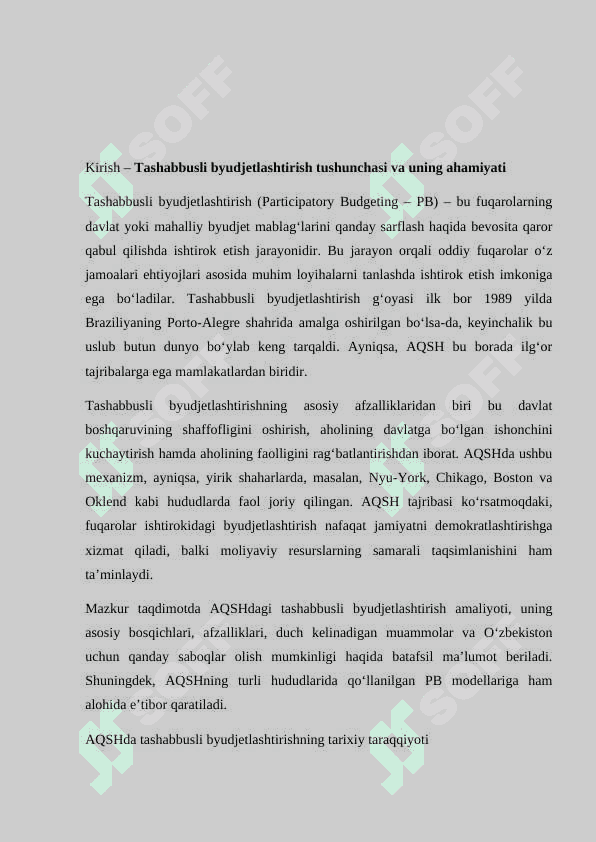 Tashabbusli byudjedlashtirishning AQSH tajribasi 3