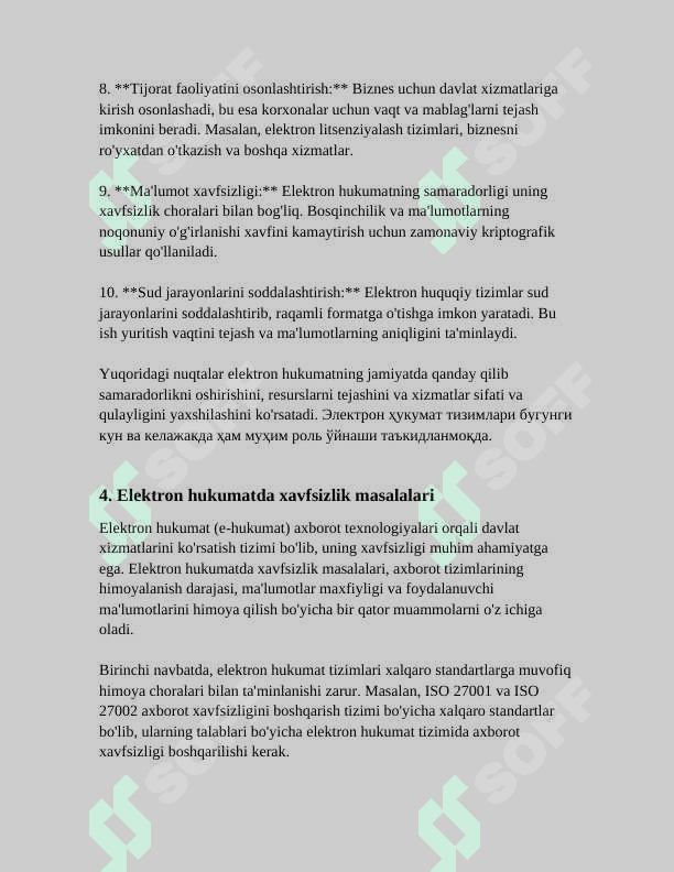 ELEKTRON HUKUMAT 8