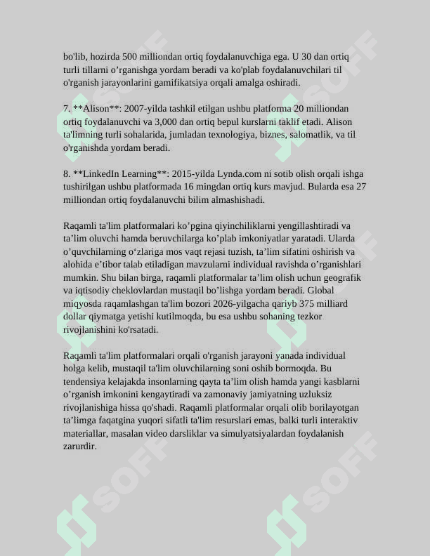 RAQAMLI TALIM TEXNALOGIYALARI 4