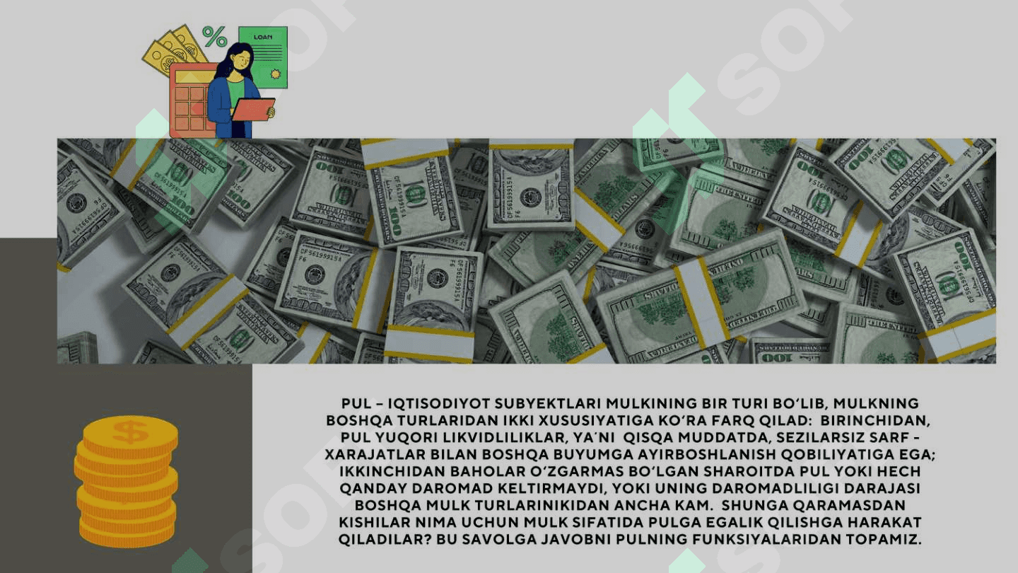 PUL BOZORIDA MUVOZANAT 2