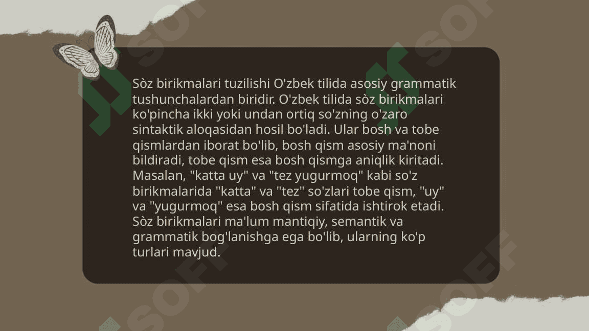 Sòz birikmasi 4