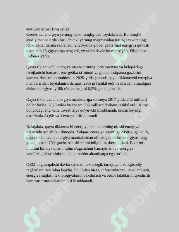 YOPIQ ZANJIRLI CHIQINDISIZ TEXNOLOGIYALAR YARATISH. 6
