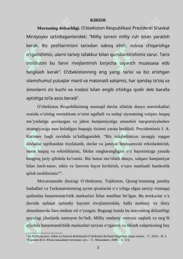 Movorunnahda qadimiy hunarmandchilk markazlari va ularning tarixiy axamiyati 2