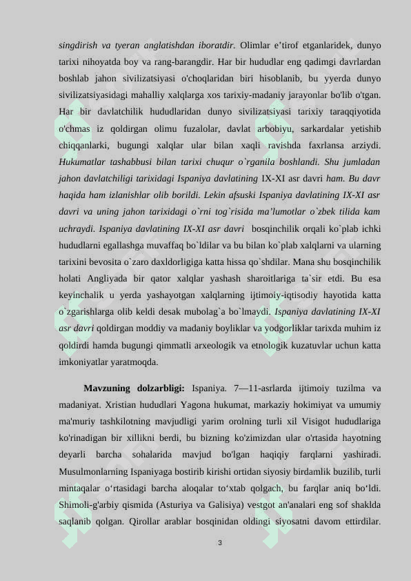 Ispaniya davlatining IX-XI asr davri 3