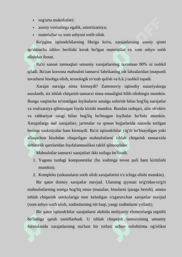 Sanoat korxonalarda mahsulot ishlab chiqarish 6