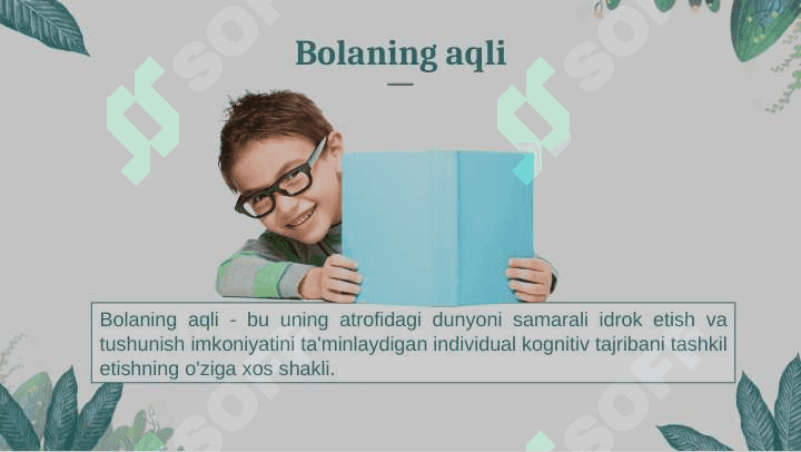 Bolaning intellektual rivojlanishi 6