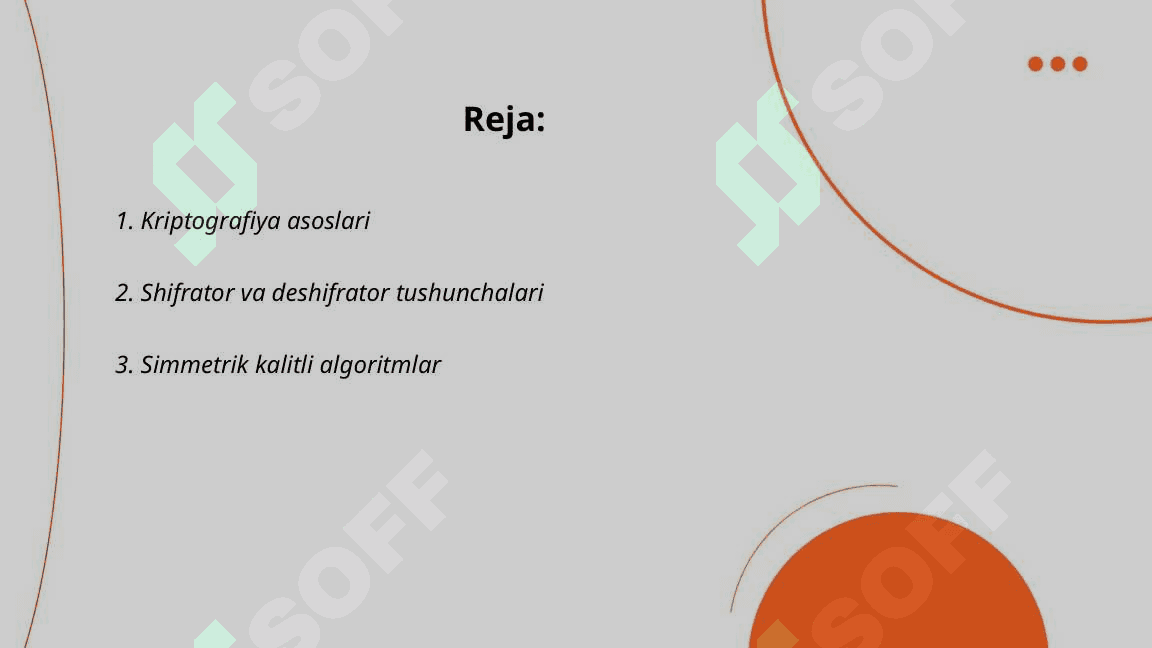 Shifrator va deshifratorni sxema orqali ishlash prinsipini o‘rganish 2