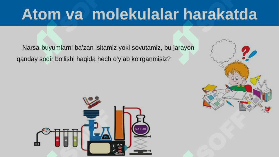 Atomlarning o‘lchami. Nisbiy va absolut massa 2