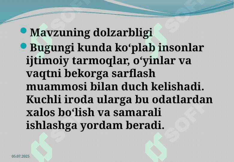 Ichki irodaviy boshqaruv 4