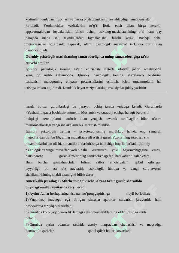 GURUHIY PSIXOLOGIK MASLAHAT  INDIVIDUAL VA GURUHIY  PSIXOKORREKSIYA 4