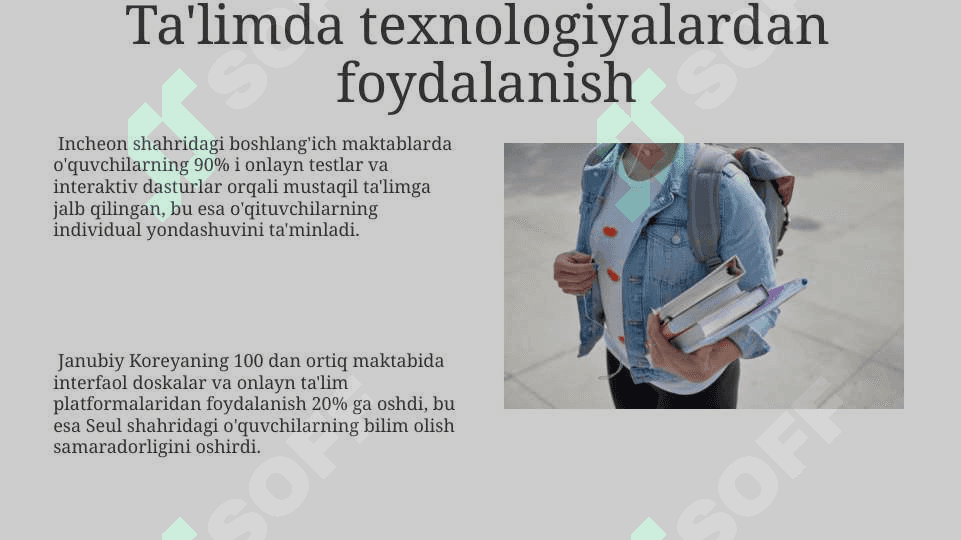 Qiyosiy pedagogika korea ta'lim tizimi 8