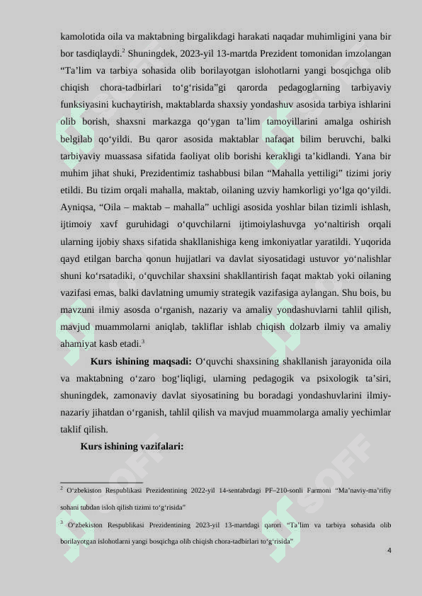 Oilada va maktabda o’quvchilar shaxsini shakllantirish 4