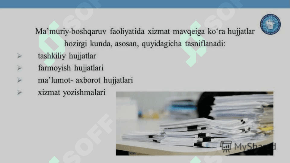 Maʼlumot axborot hujjatlari (bayonnoma, tavsifnoma va tarjimayi hol) 4