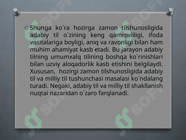 Adabiy til va so‘zlashuv tili 8