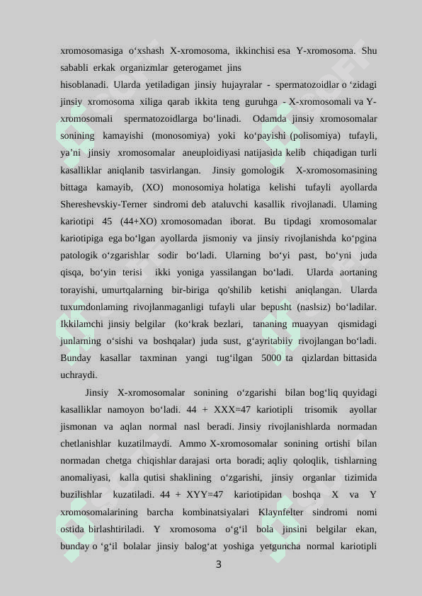 Salomatlikning umumiy muammolari 3