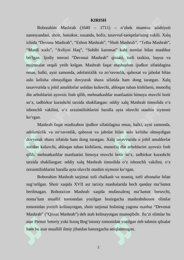 MASHRAB G‘AZALLARIDA DUNYO TIMSOLINING BADIIY IFODASI 2