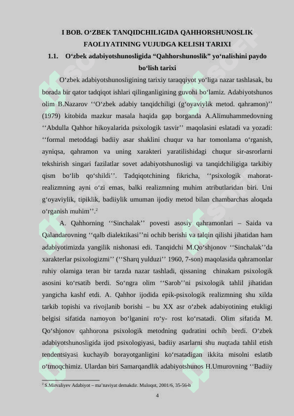 Mustaqillik davri tanqidchiligidagi Qahhorshunoslik faoliyati 5