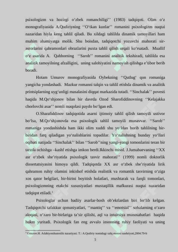 Mustaqillik davri tanqidchiligidagi Qahhorshunoslik faoliyati 6