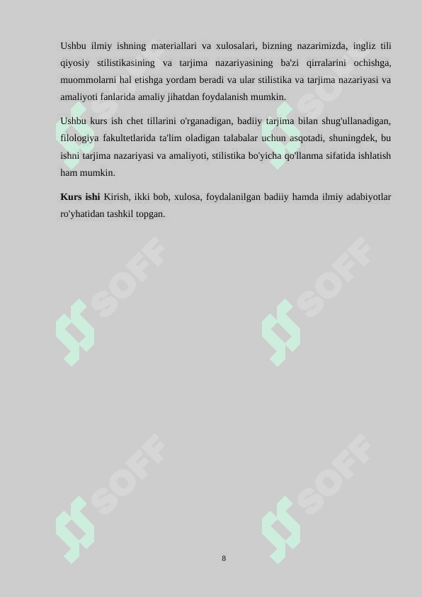 “Ikki eshik orasi” romanida zamon qahramon munosabatlarining badiiy talqini 8