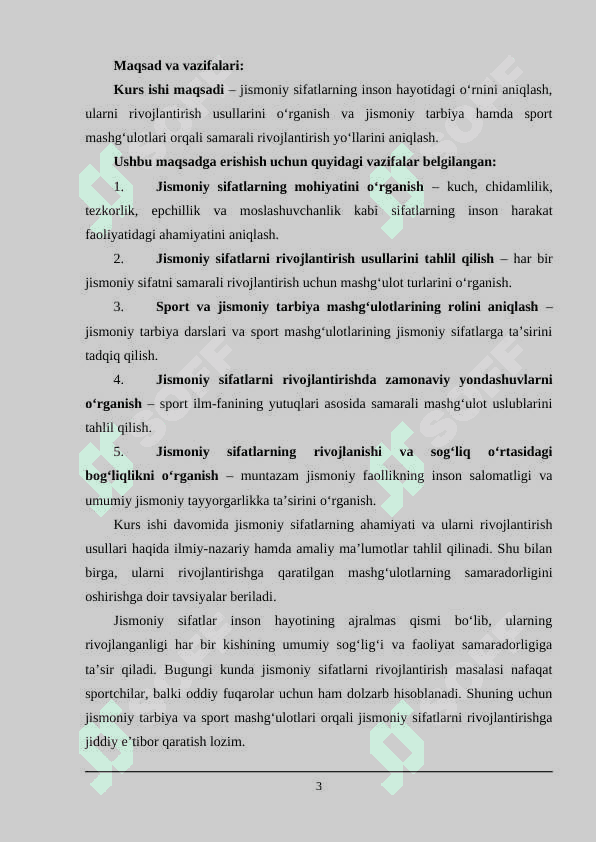 Jismoniy sifatlar va ularni rivojlantirish 3