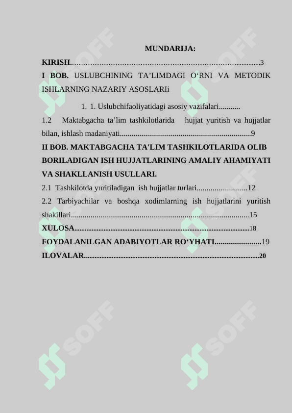 Uslubchining metodik ishlarni tashkil etishdagi roʻli 2
