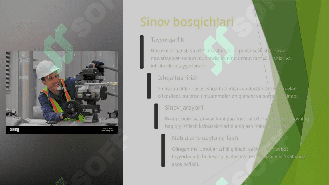 Nasoslarni sinash: Asosiy bosqichlar va mezonlar 2