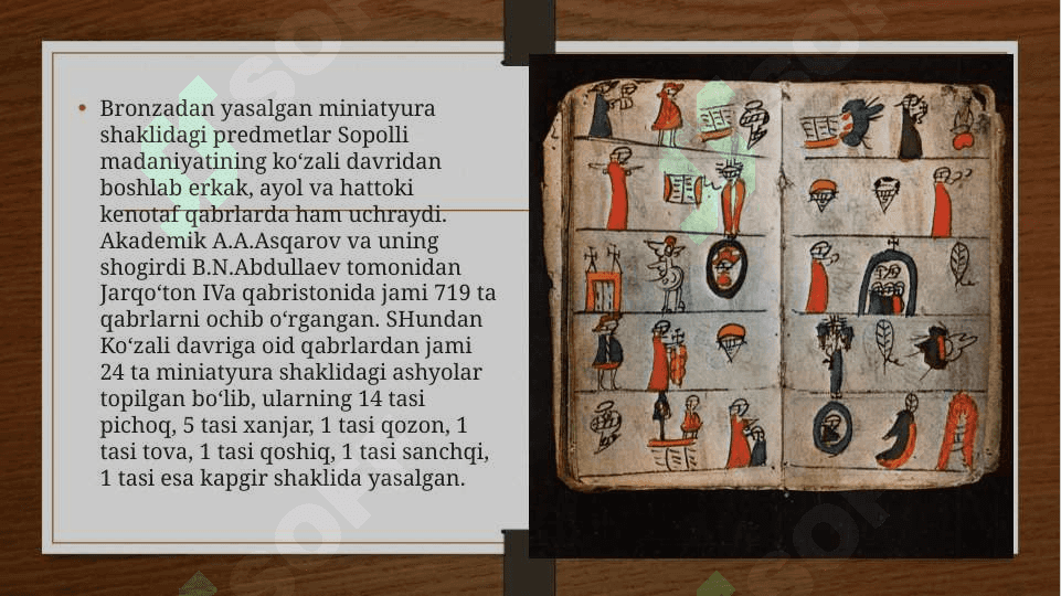 Oks svilizatsiyasining ashyolarga asoslangan yozuv usullari 4
