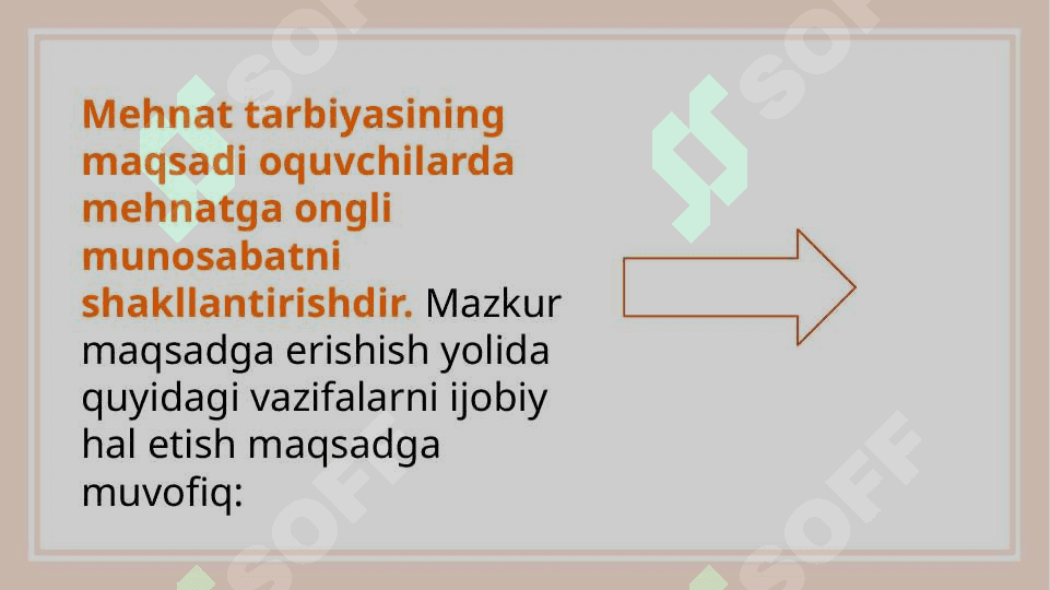 Komil insonni shakllantirishda mehnat tarbiyasining o’rni 4