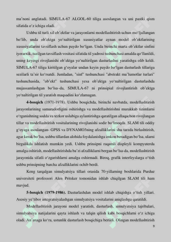 KOMPYUTERNI BOSHQARISH TAMOYILLARI 7