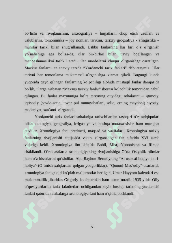 Tarix darslarida xronologik ko'nikmalarni shakllantirish usullari 5