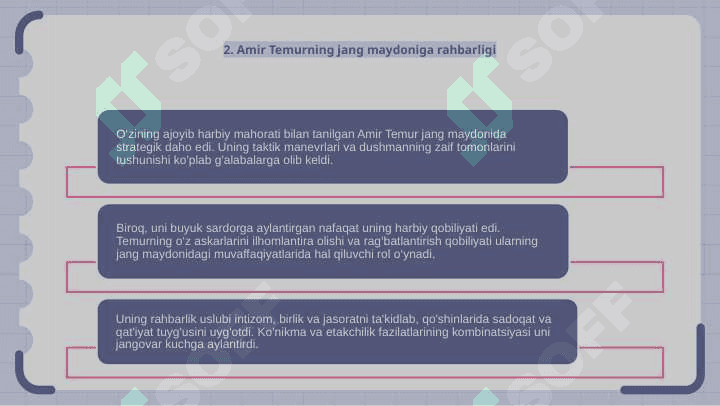 Amir Temurning harbiy mahorati 4