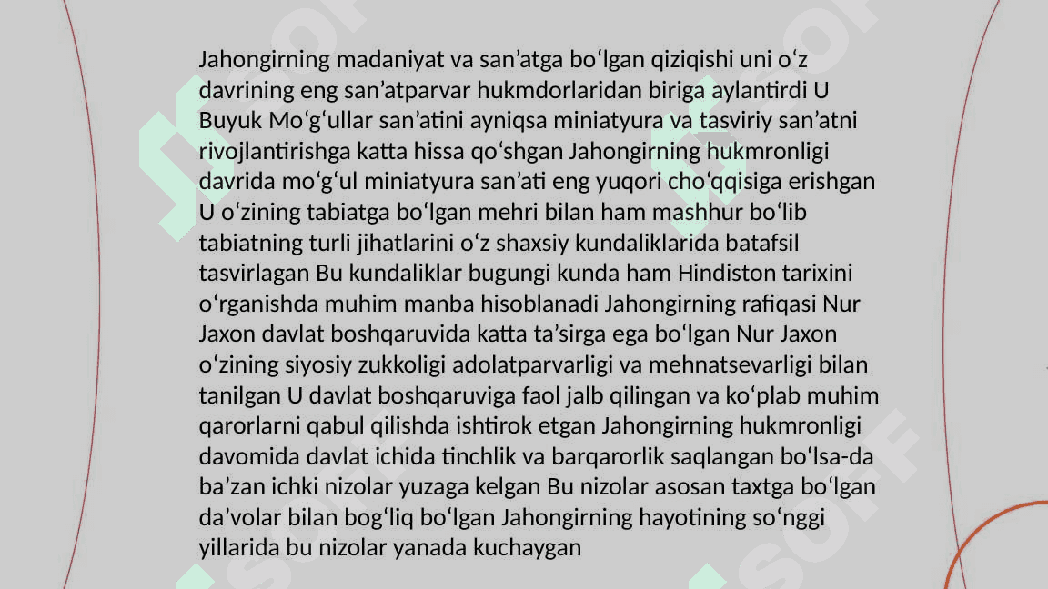 XVI-XVII asrlar Hindiston Boburiylar imperiyasining kengayishi 5