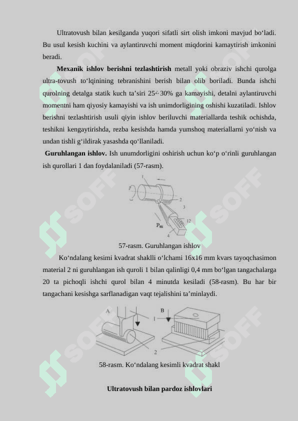 Ultratovush bilan materiallarga ishlov berish 6
