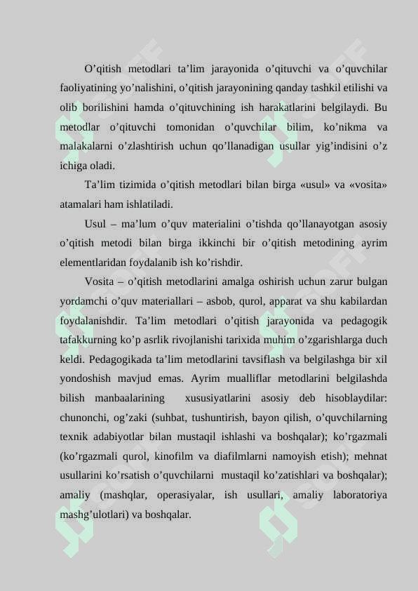 Pedagogik texnologiyalar asosida tashkil etilgan darslar 2