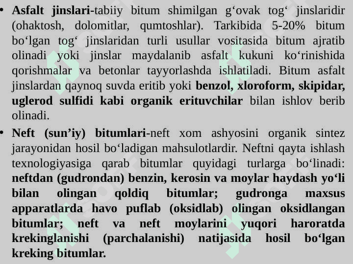 BITUM VA QATRON ASOSIDAGI MATERIALLAR 5